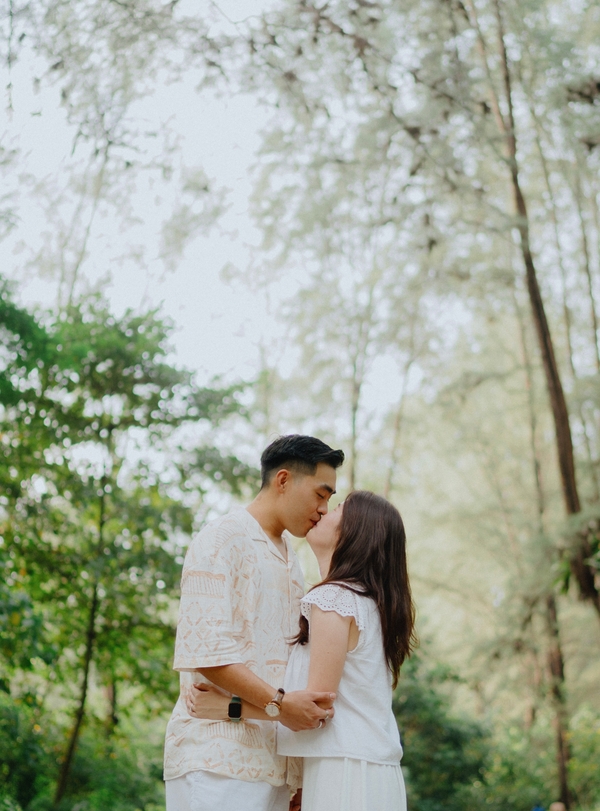 Sean and Cece in Forest